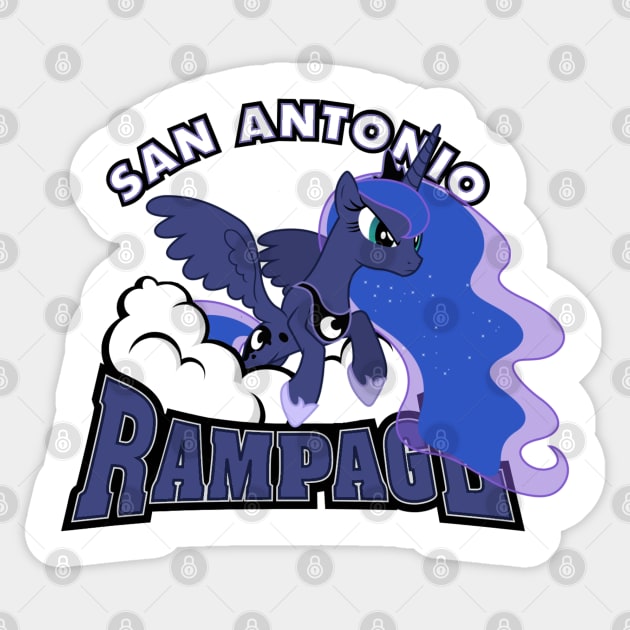 Princess Luna (Rampage) Sticker by euryoky